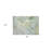 2' X 3' Green Abstract Washable Non Skid Indoor Outdoor Area Rug