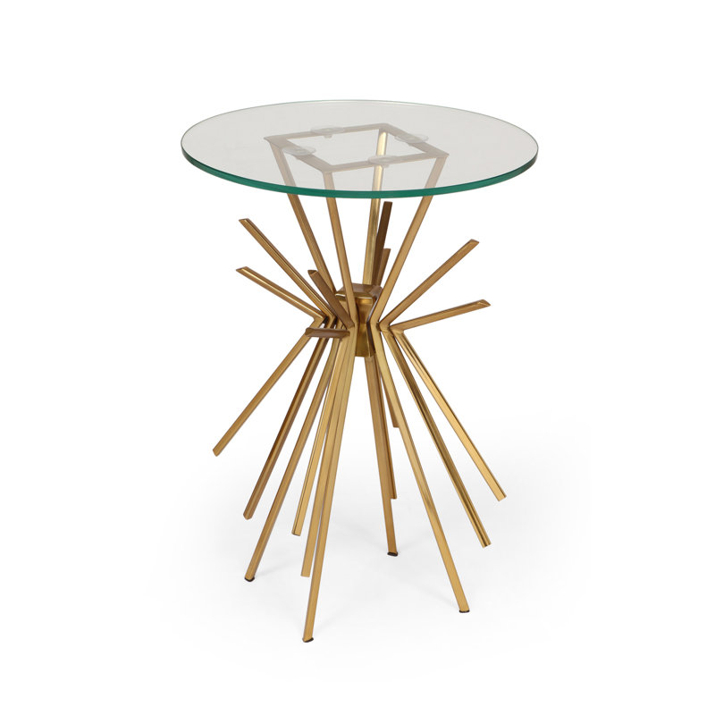 SPARKLE GLASS TABLE