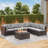 6-Person Modular Wicker Patio Conversation Set with Cushions-1988649138-1961853989