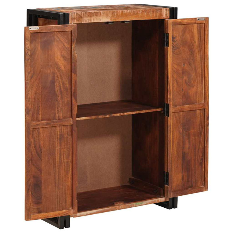 Highboard Accent Chest, Old Wood