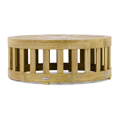 Westminster Teak Round Ottoman