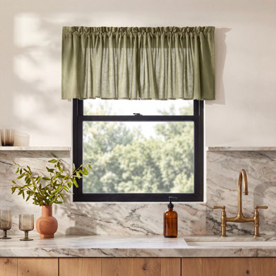 Light-Filtering Tailored Window Valance