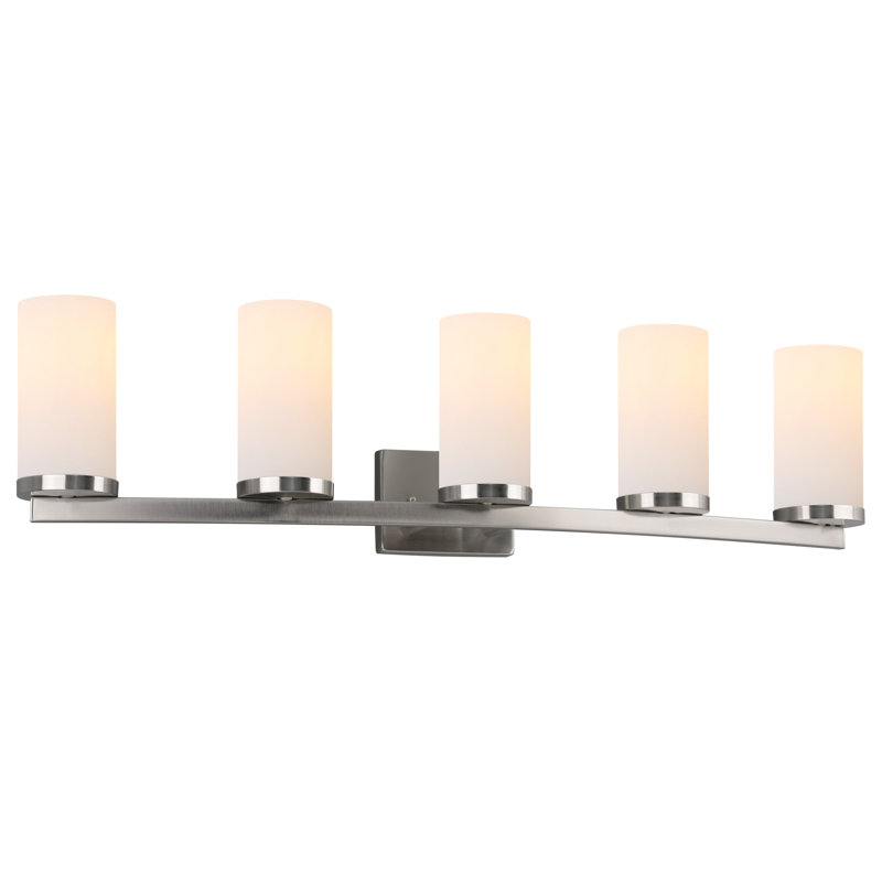 Desta Vanity Bar, 4-Light, Satin Nickel