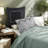 Elegant Grey Bedding Sets, Premium Polyester Material, Modern Style For Home