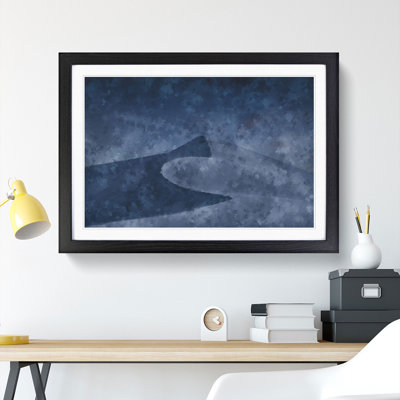 Desert at Dusk - Picture Frame Graphic Art