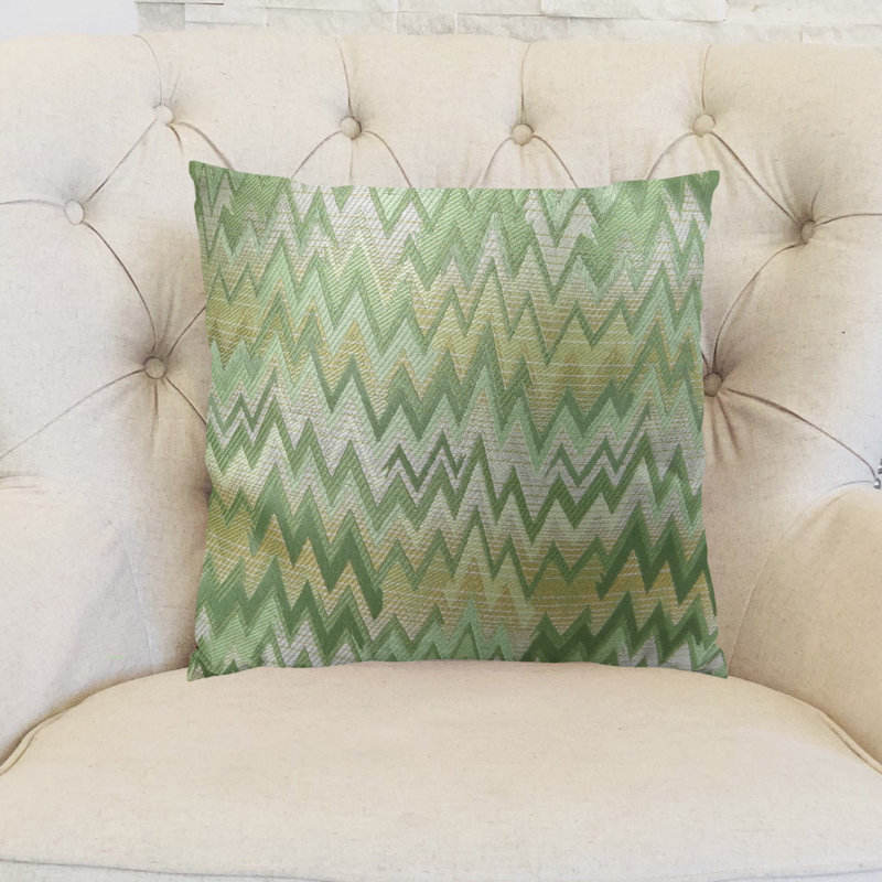 Peek Leaf Throw Pillow, 12" H x 25" W