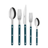 Bistrot Solid 5 - Piece Stainless Steel Flatware Set - Service for 1
