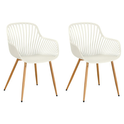 Pair of Sunray Bistro Garden Armchairs, Patio Dining