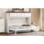 Structure de lit en bois, lit escamotable avec 3 tiroirs