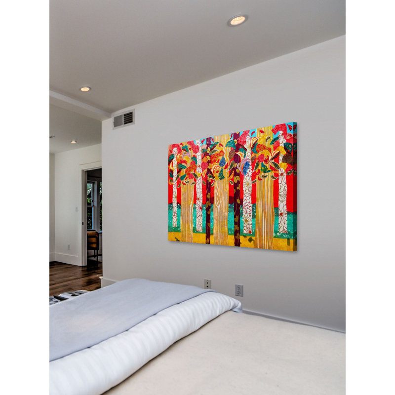 « auburn forest » par lisa me, reproduction d’art sur toile tendue, 24 po x 36 po