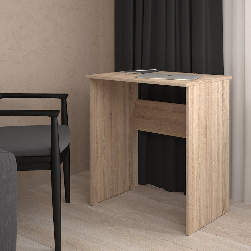 Computer desk Classic Line Luna 68 cm, Brown
