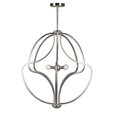 Adah 4 - Light Dimmable Geometric Chandelier