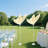 2Pcs Elegant Wedding Decoration Butterfly Floor Lamp LED Ambient Light White Gauze Warm Light-456728024