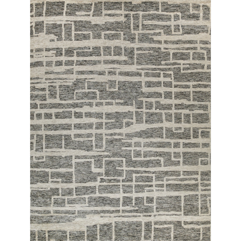 Aldridge Abstract Area Rug, Rectangle 6' x 9'