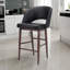 Tabouret Xaedyn classique en cuir de style Mid-Century moderne, bien que fabriqué-1607918922-1607918926