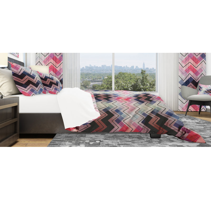 Ensemble de housse de couette designart, Housse de couette grand + 2 taies décoratives