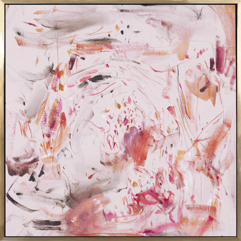 Life Of The Rose Painting, 48" H x 48" W