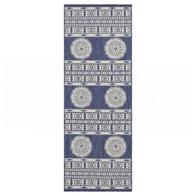 Tapis bleu intérieur / extérieur