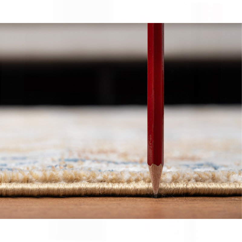 Gold Area Rug, Rectangle 2' x 3'