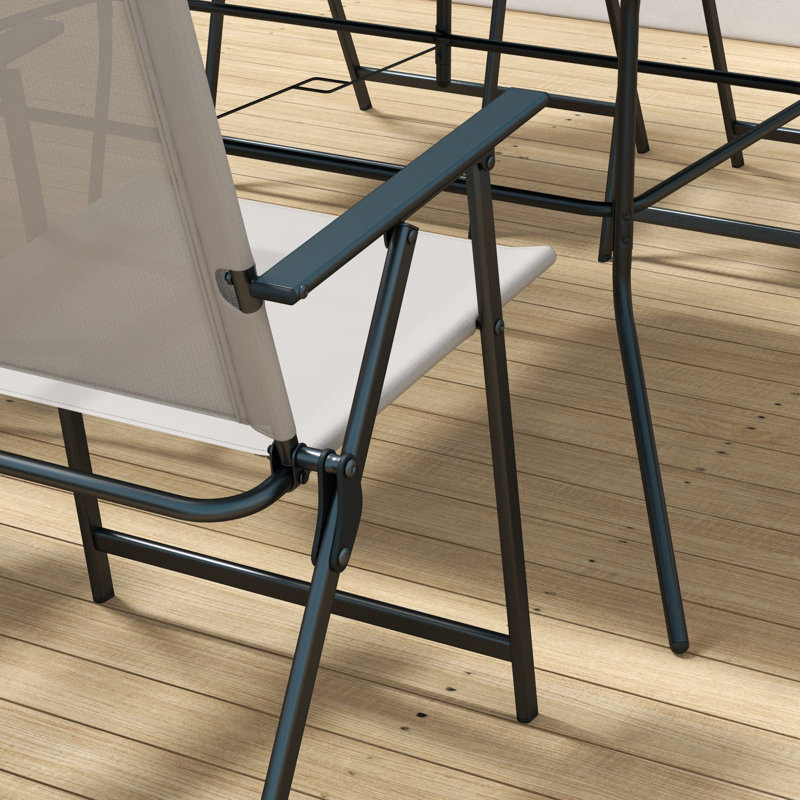 Pierra 6 - Person Patio Dining Set with Rectangular Table