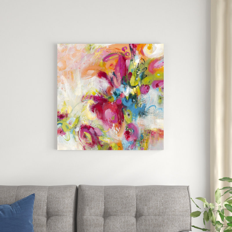 C'est parti !, H 30 po x l 30 po x P 1,25 po, Non, Toile tendue