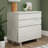 Lateral File with Large Drawers, Off White and Gray finish