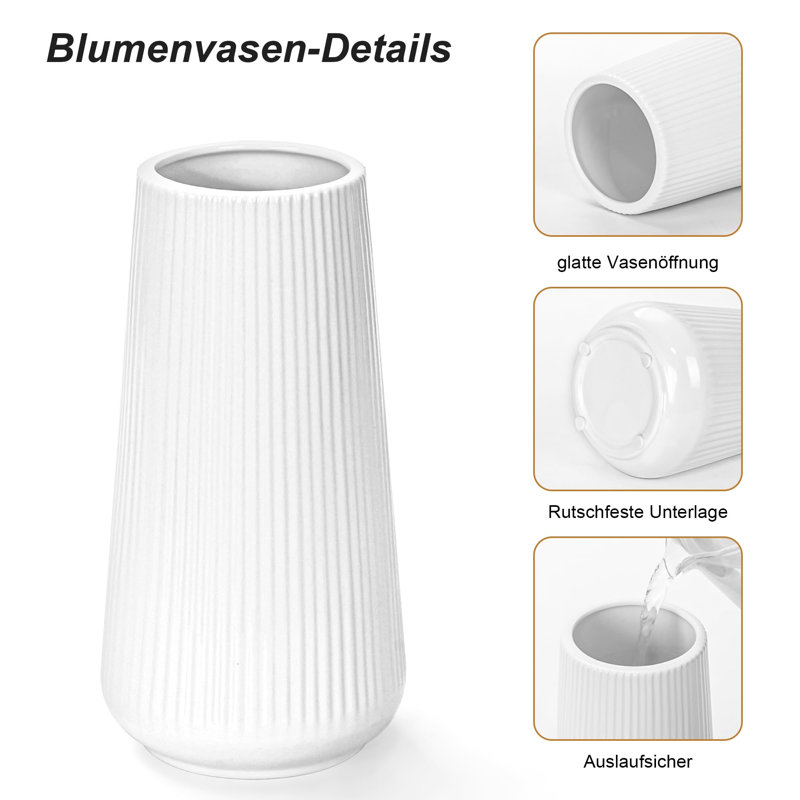 Anirvin Stoneware Floor Vase