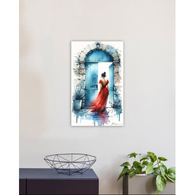 Enchanting Entrance Wrapped Canvas Wall Art