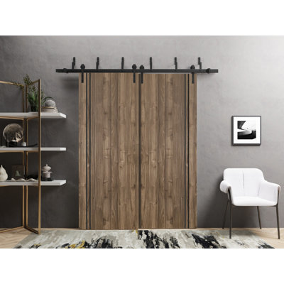 Solid Manufactured Wood Panelled Wood Finish