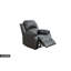 Fauteuil inclinable manuel standard en faux cuir Aloisa