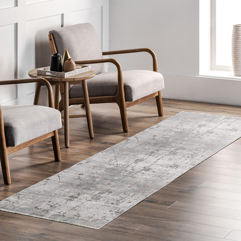 Ritona Performance Washable Abstract Indoor / Outdoor Rug, Runner 2'8" x 9'11"