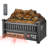 16 Inch Electric Fireplace Log Heater with Remote 5 Flame Brightness Timer