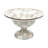 Sterling Check Enamel Compote - Large