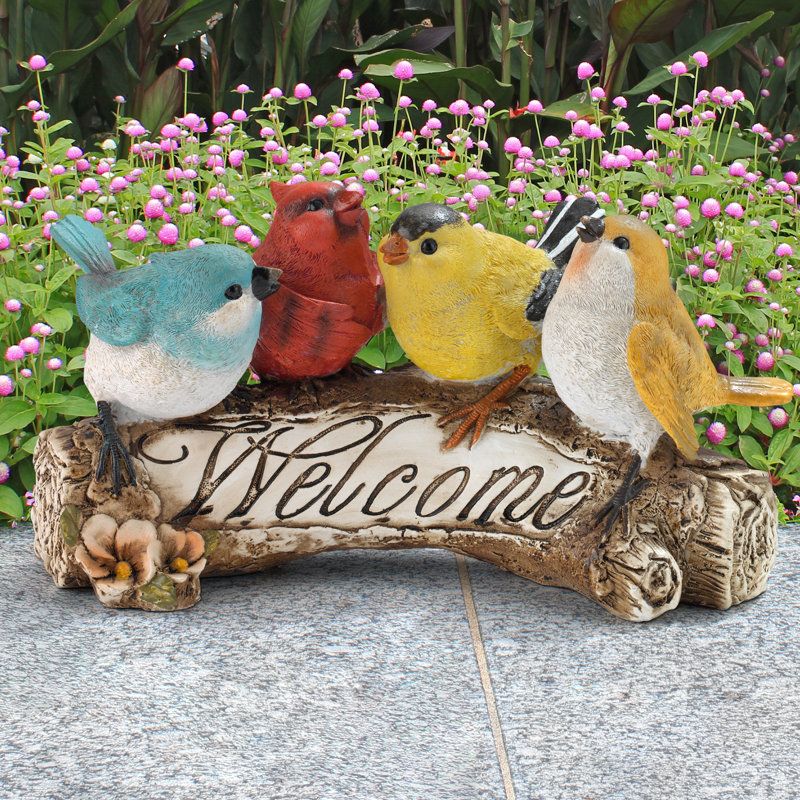 Bird Plastic Garden Statue