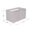 Ensemble de meuble-lavabo simple 31,5 po avec plateau Karaya-1201362826-1201362827