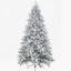 Arbre de Noël artificiel enneigé 8 pi-1666123231