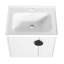 Meuble-lavabo 24 po avec lavabo, pour petite salle de bain, meuble-lavabo avec porte à fermeture en douceur-2053164833