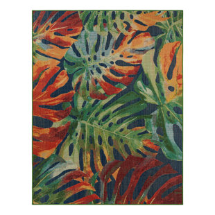 Floral Indoor / Outdoor Rug