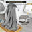 Waffle Heated Blanket, Electric Blanket, Soft Flannel/Sherpa Heat Throw, Fast Heating, 5 Heating Levels, Auto Off, Machine Washable, ETL Certified-119123623-119123625