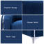 Chaise Wenona, velours bleu-758375227
