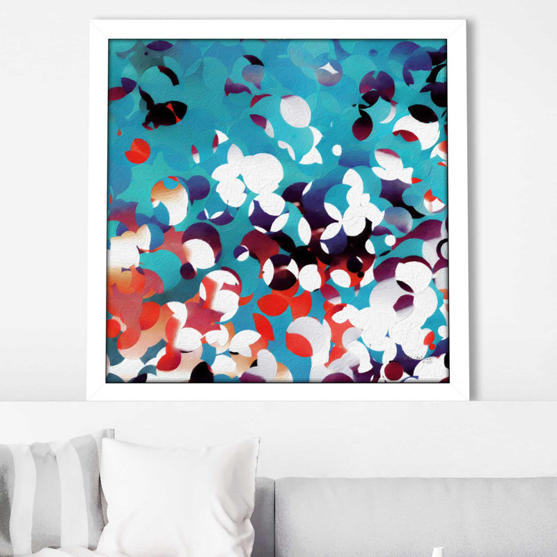"Colossiens 3: 15" Let Thankfulness Rule (Vertical) "par Mark Lawrence, reproduction sur acrylique, Cadre blanc