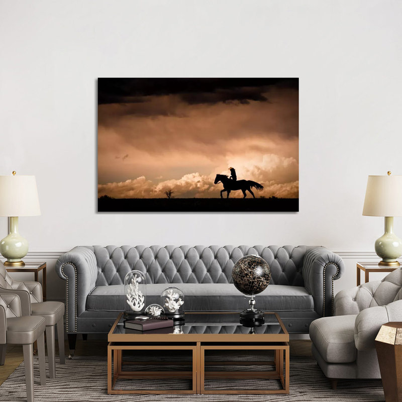 Ride The Storm by Dan Ballard - Wrapped Canvas Print, 152.5 cm H x 101.5 cm W