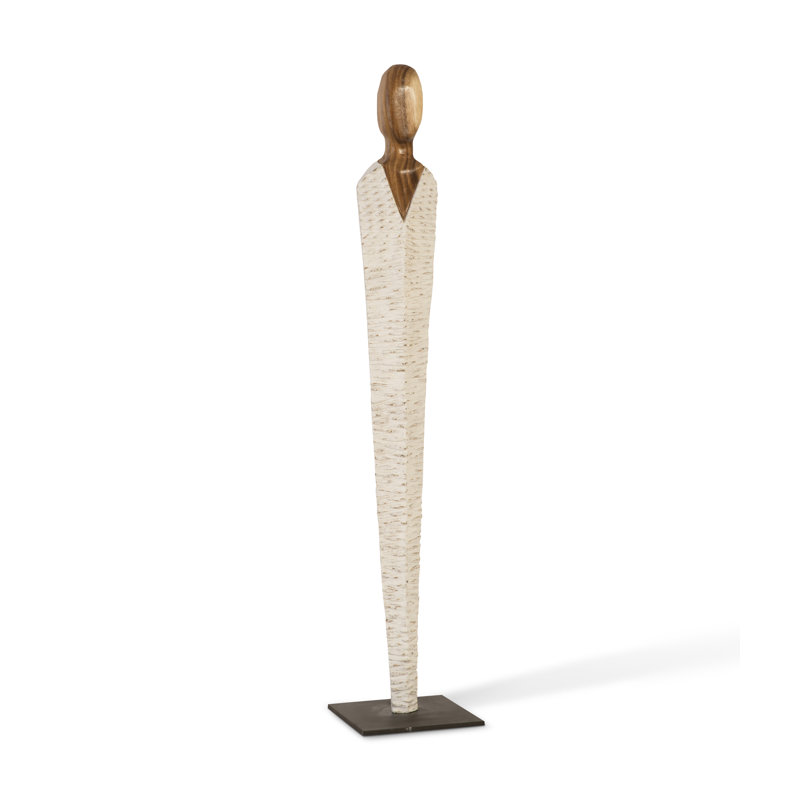 Vested Female Statue, 63" H x 12" W x 12" D