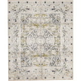 Hand-Knotted High-Quality Green Area Rug