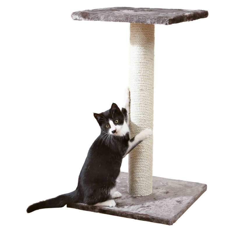 27"  Cat Tree, Beige/Grey