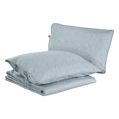 Laura Ashley Felicity Cotton Reversible Quilt Set