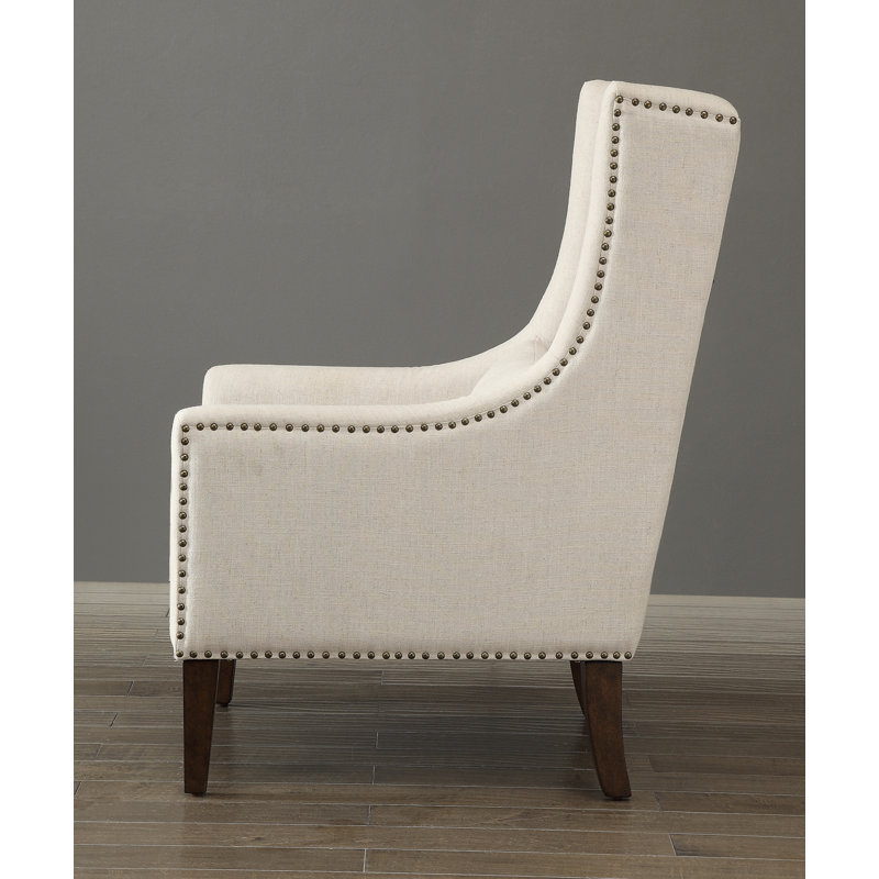 Hemming Upholstered Armchair, Natural