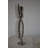 Modern Abstract Of A Happy Man Metal Chrome Balls Statue Size: 14" X 6" X 26"H