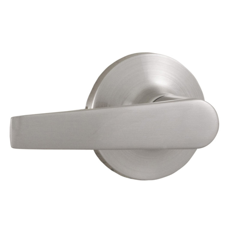 Bristol Single Dummy Door Lever, Satin Nickel