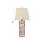 Lampe de table 28 po Griswalda